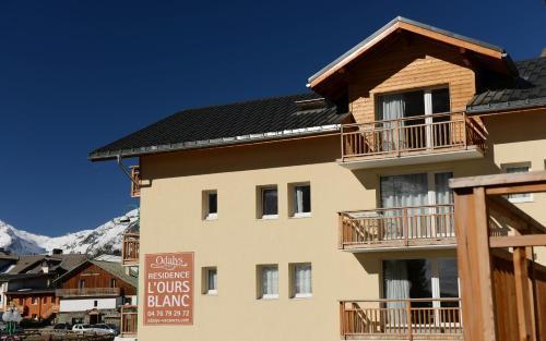 Residence Odalys L'Ours Blanc เลส์เดอซาลป์ ภายนอก รูปภาพ